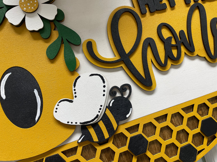 "Hey There Honey" Doorhanger