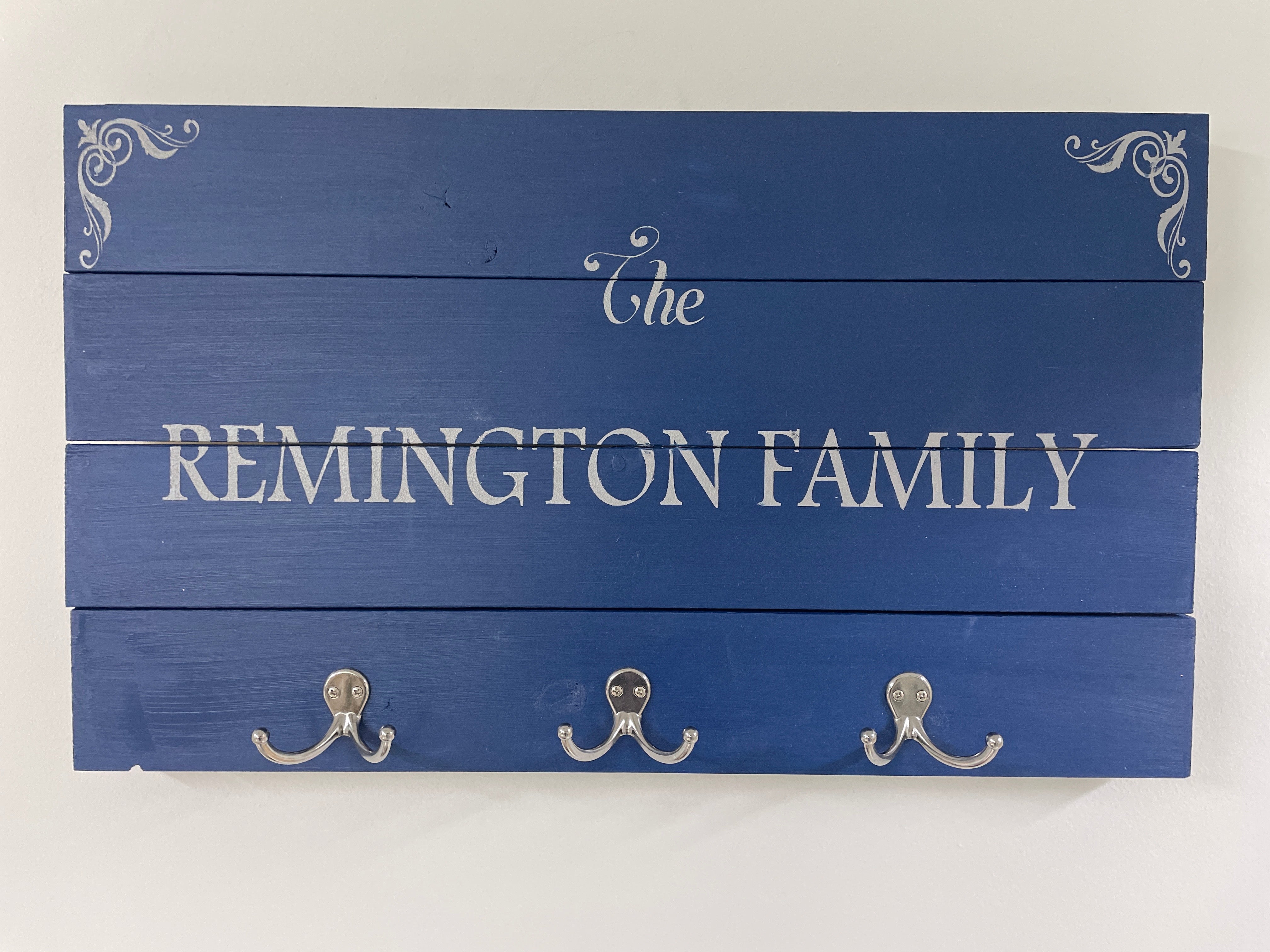 Medium Personalized Coat Hook