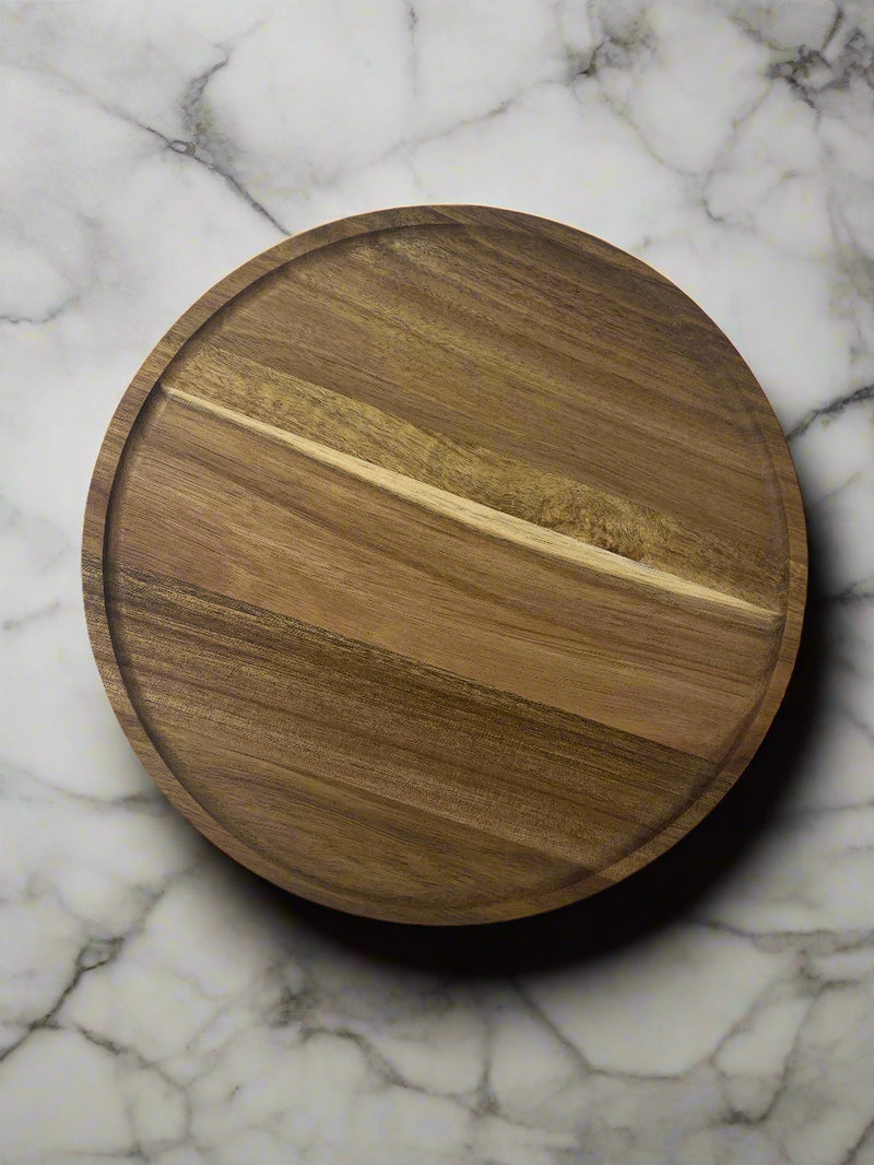 Rotating Wood Tray