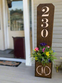 Personalized Porch Planter