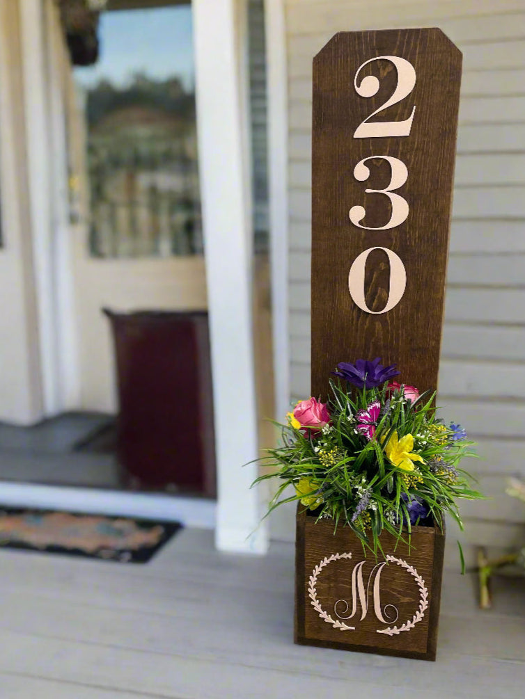 Personalized Porch Planter