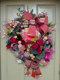XL Land of Candy Holiday Wreath