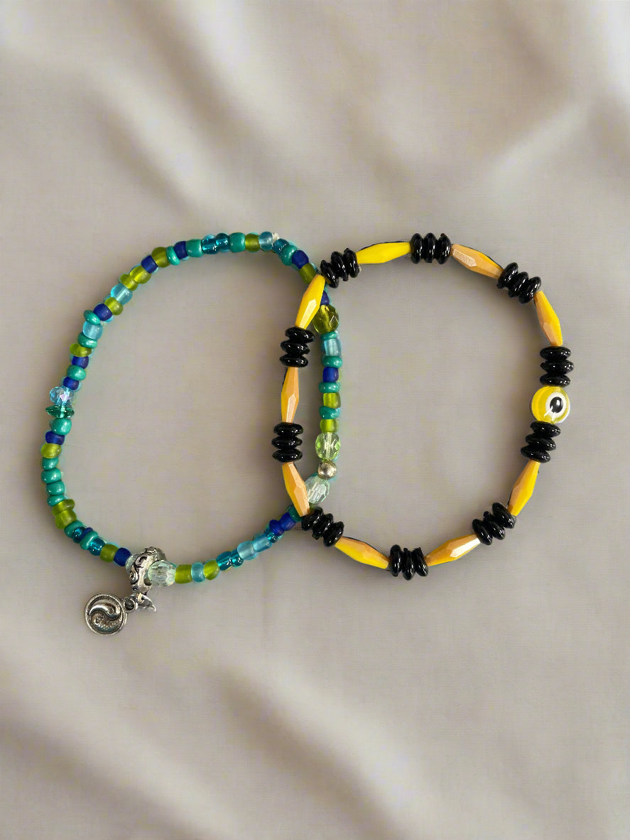 Handcrafted Beaded Anklets