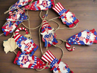 Wooden Gnome Garland