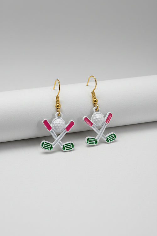 Golf Earrings