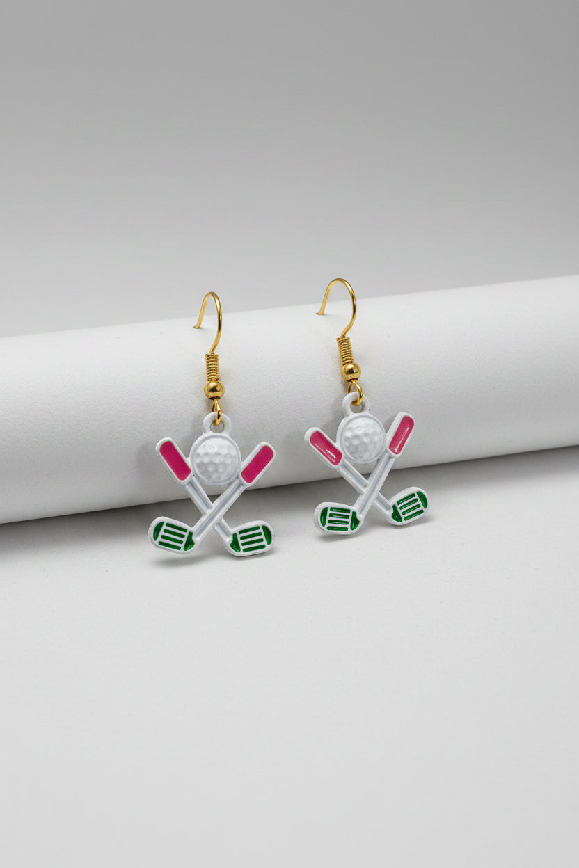 Golf Earrings