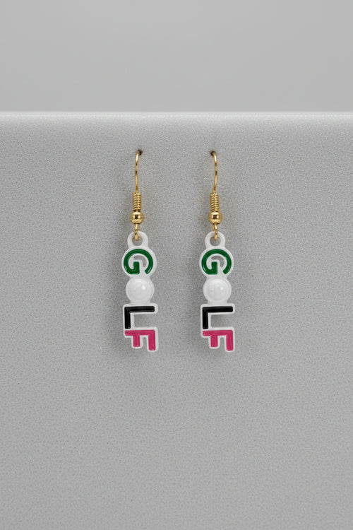 Golf Earrings