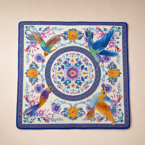 Humming Bird Mahjong Mat