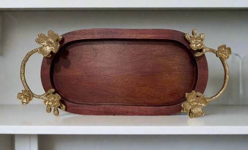 Oval Wood Serving Trays