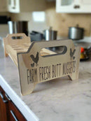 Personalized Wooden Egg Tray