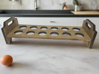 Personalized Wooden Egg Tray