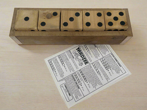 YARDZEE Outdoor Yahtzee Game