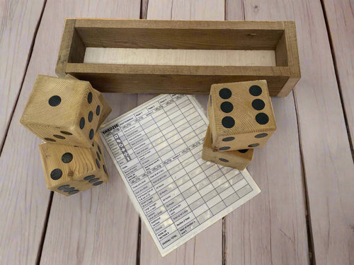 YARDZEE Outdoor Yahtzee Game