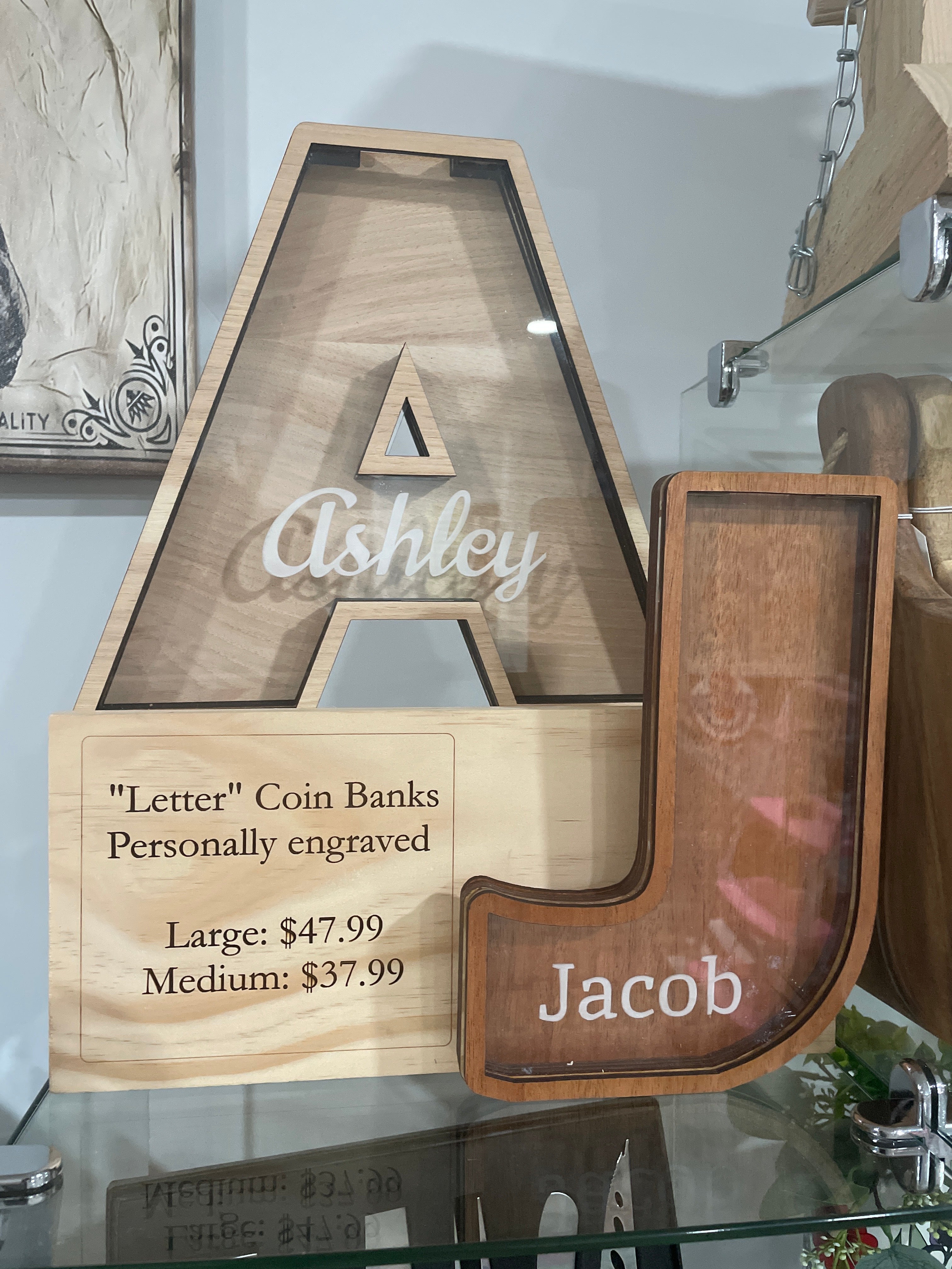 Personalized Coin Banks