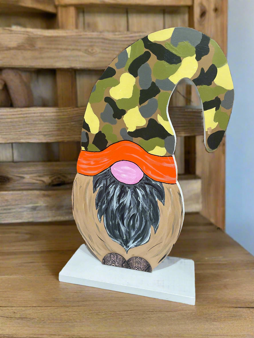 Handmade Wood Gnomes