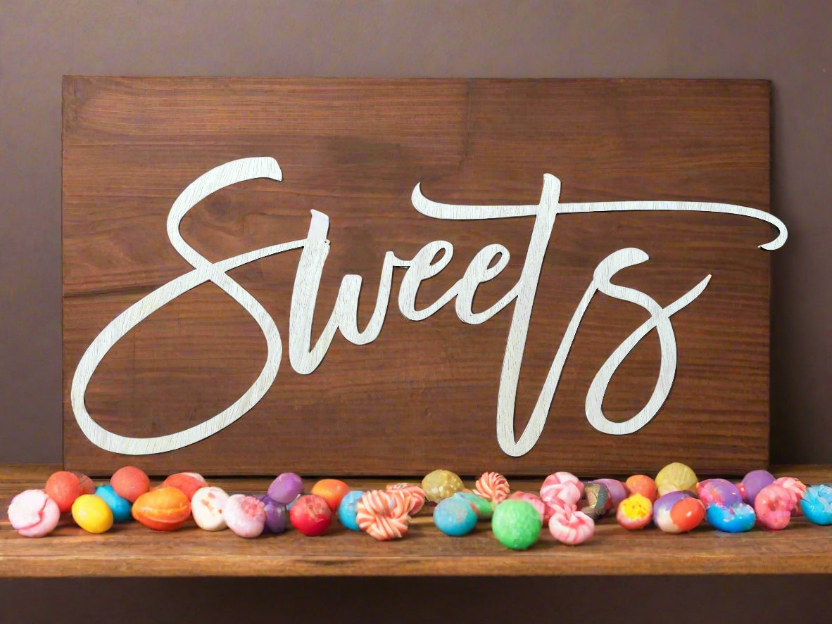 "Sweets" Sign