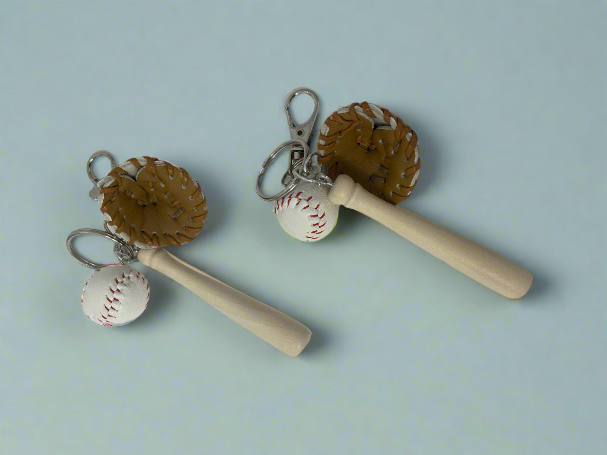 Baseball Key Ring