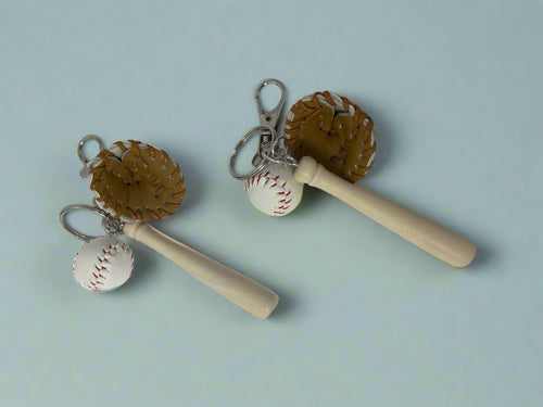 Baseball Key Ring