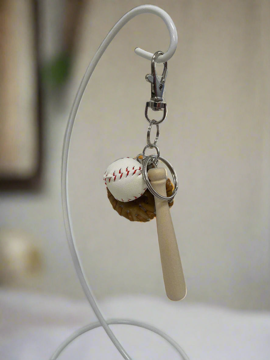 Baseball Key Ring