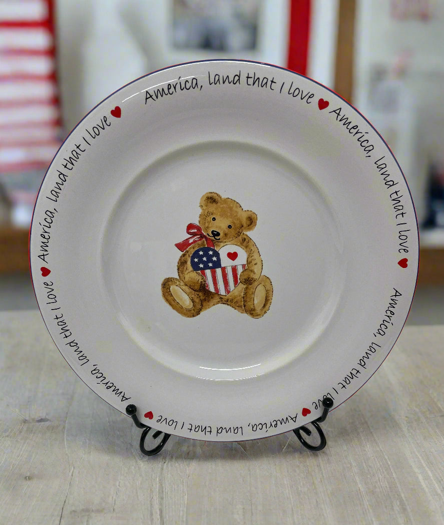 "Land That I Love" Plate