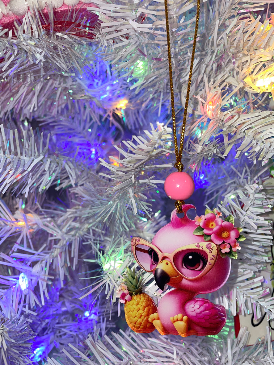 Flamingo Ornament