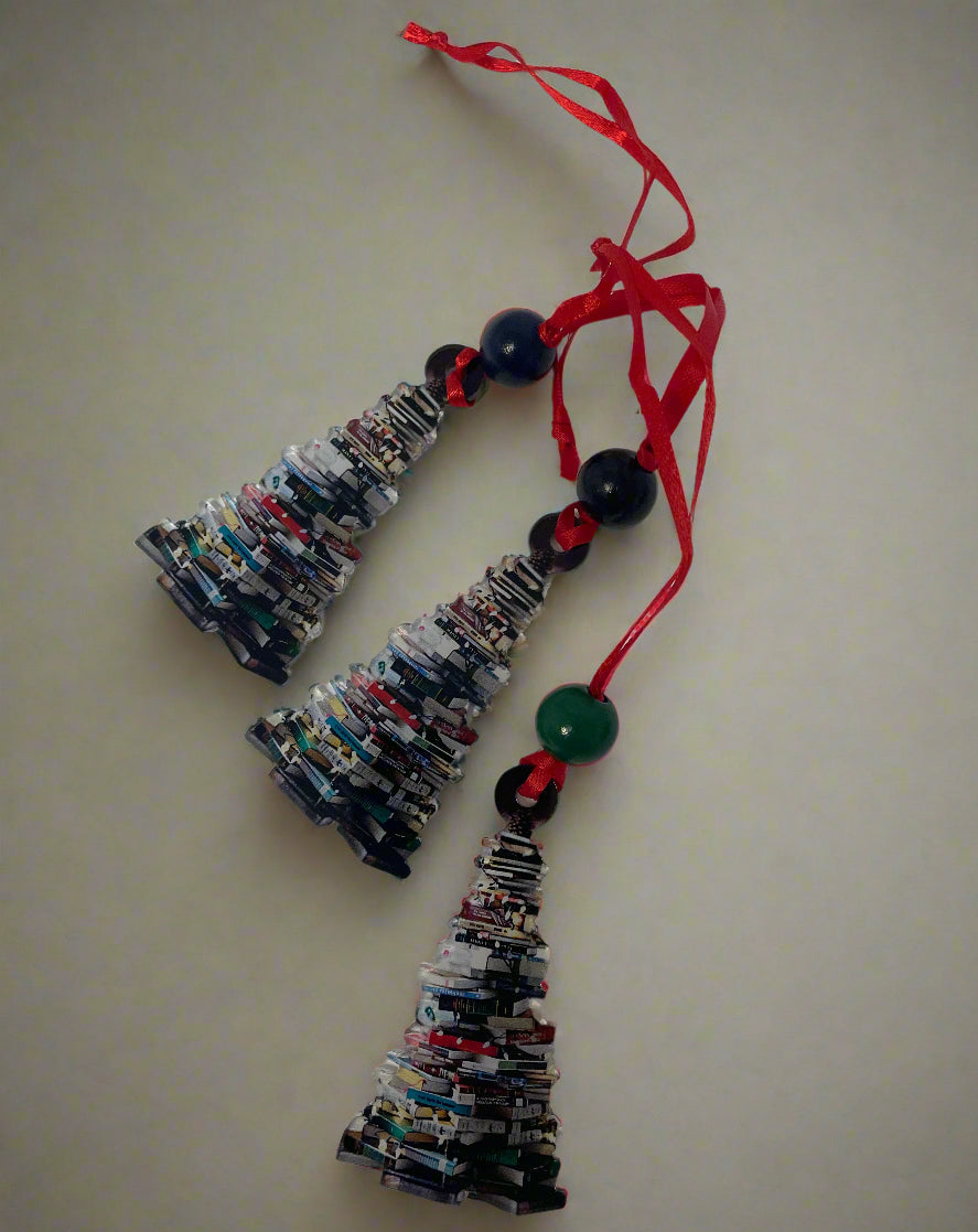 Stack of Books Christmas Tree Ornament