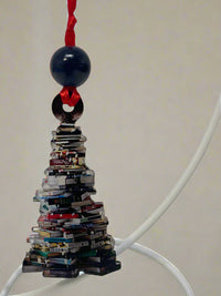 Stack of Books Christmas Tree Ornament
