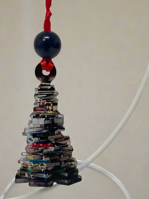 Stack of Books Christmas Tree Ornament