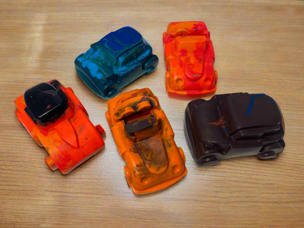 Vehicle Crayons
