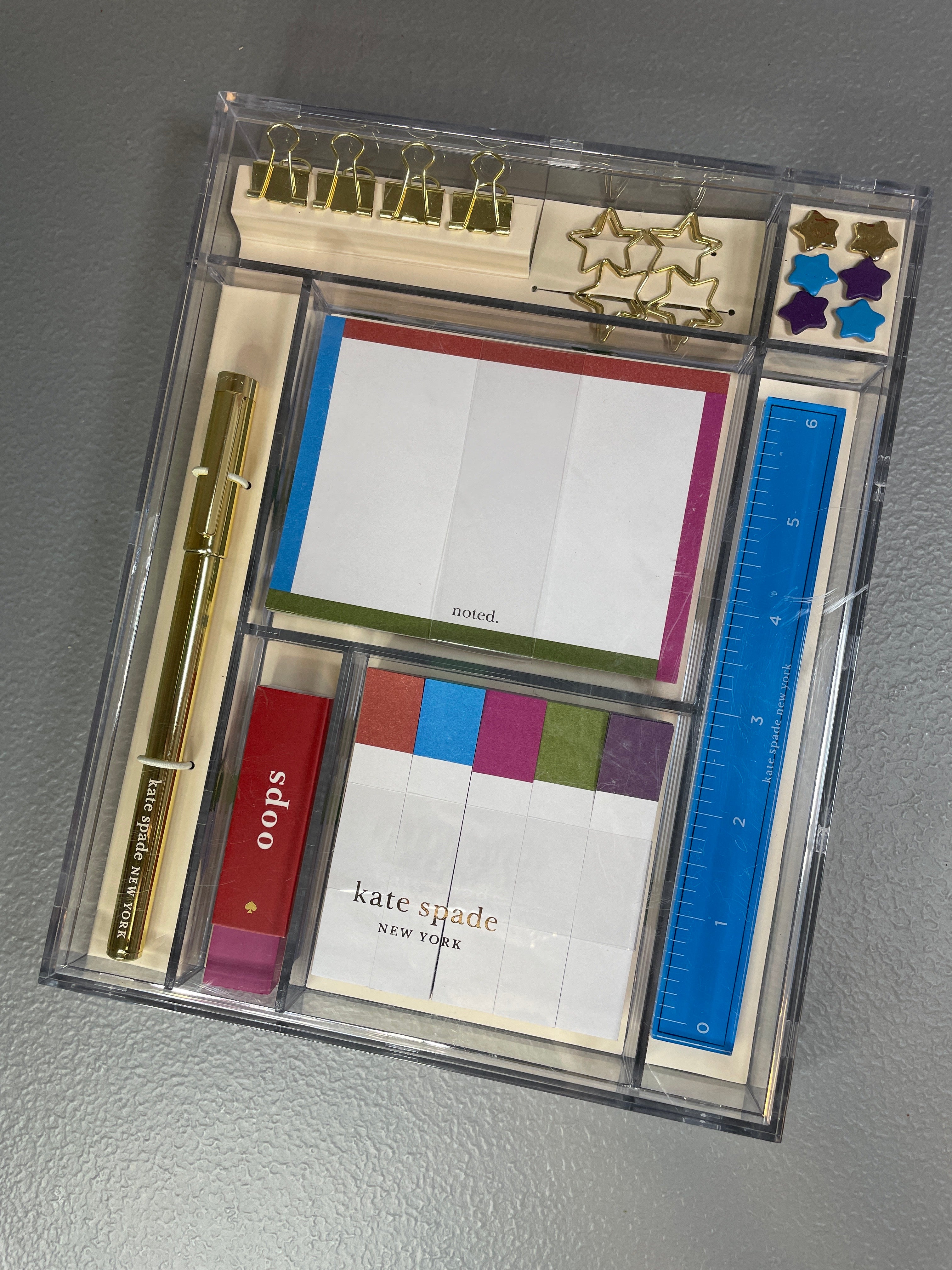 Kate Spade New York Stationery Tackle Box