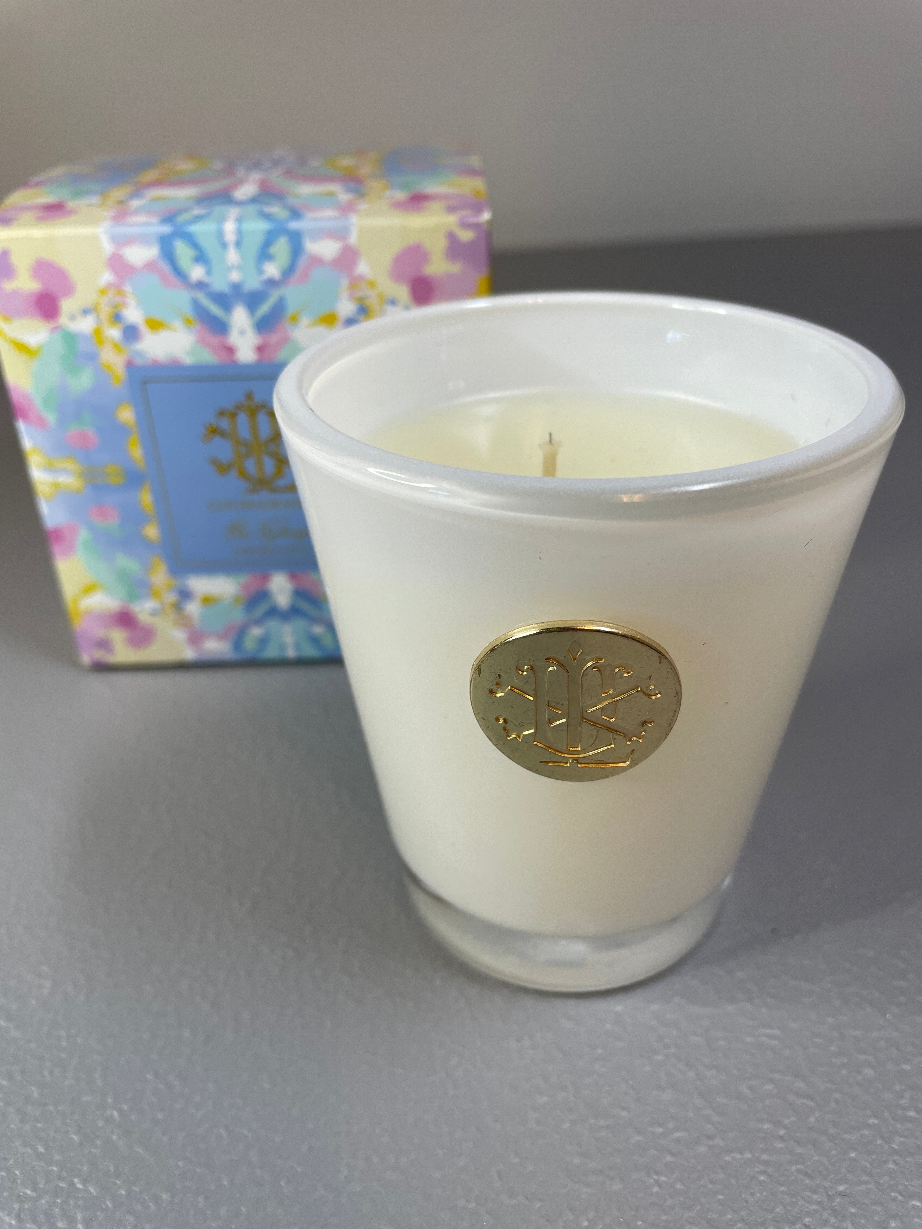 LUX Fragrances Blue Hydrangea Candle, 8 oz.