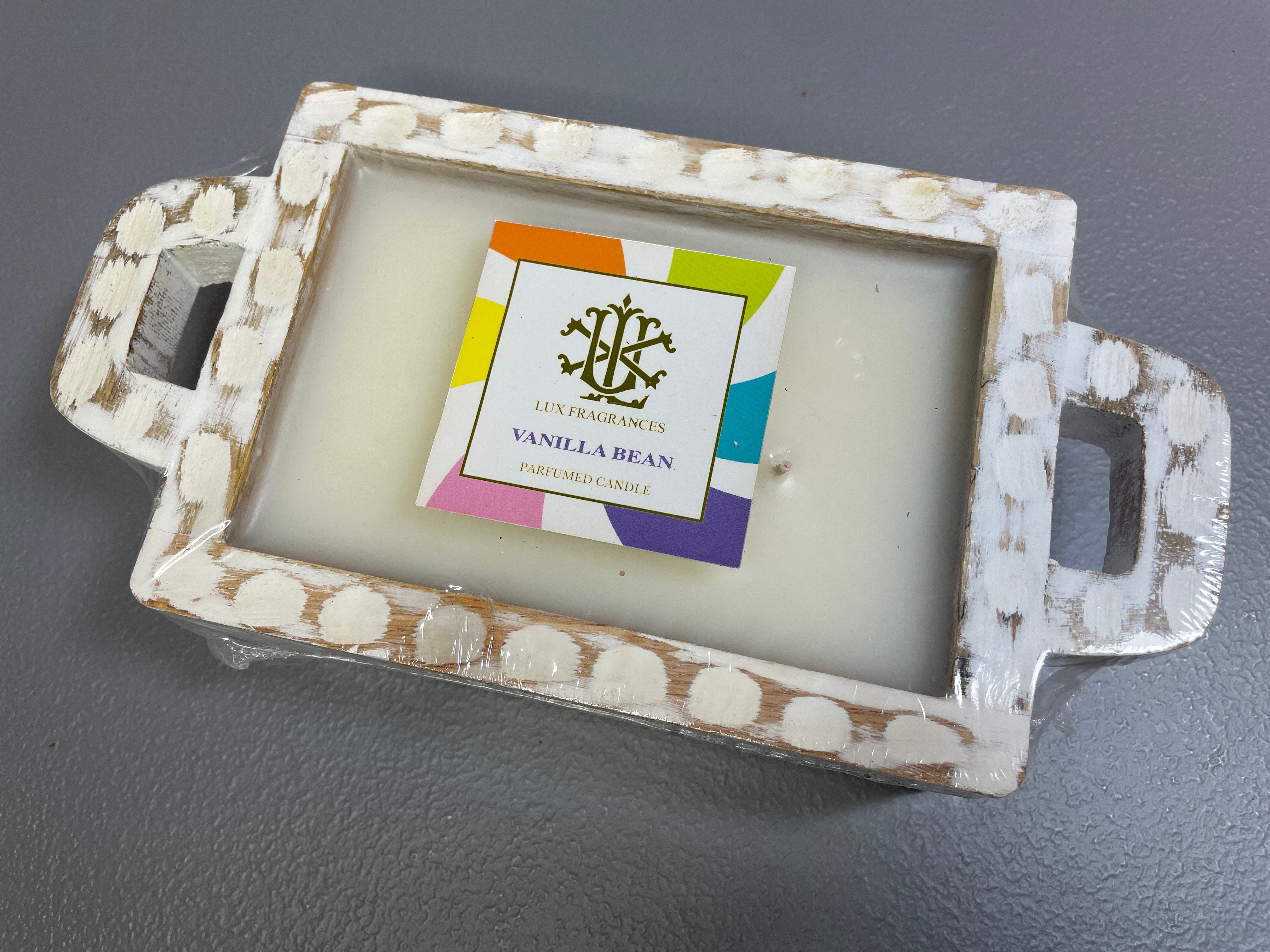 LUX Fragrances Vanilla Bean Parfumed Candle