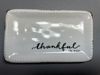 Glory Haus "Thankful for You" Trinket Tray