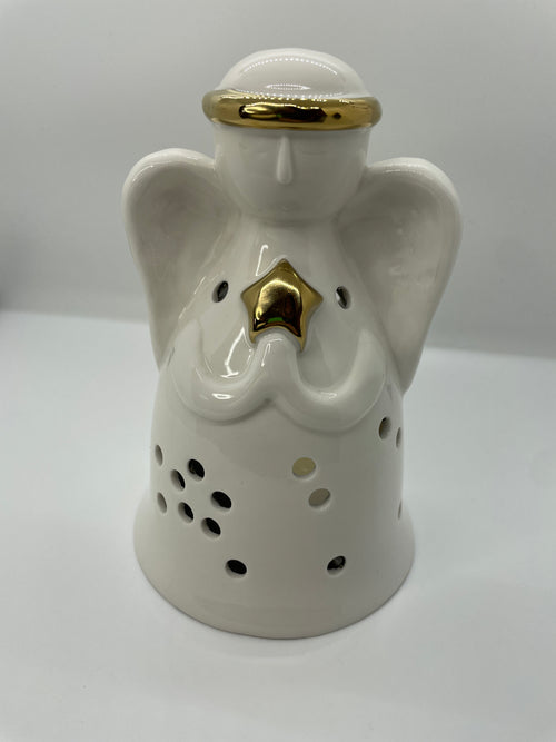Angel w/star Tealight Candle