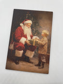 P. Graham Dunn Wooden Postcard- boy