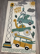 Tranquillo Dinos and Crane Rug