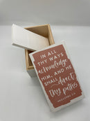 Direct Thy Paths Prayer Box