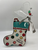 Glory Haus Colorful Stocking Flat Ornament