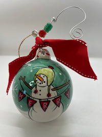 Glory Haus Merry Snowman Ornament