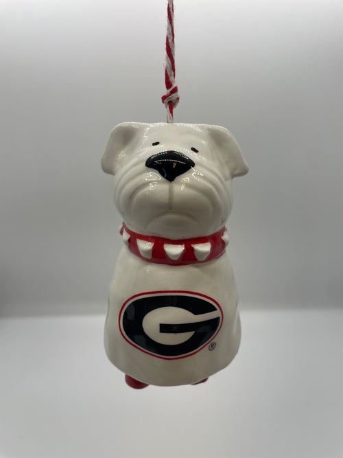 Glory Haus UGA Dawg Bell Ornament