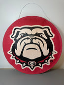 Large Georgia Bulldog Burlee