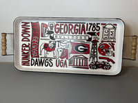 UGA Collage Tray