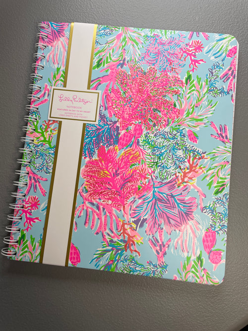 Lilly Pulitzer Notebook "Cay To My Heart"