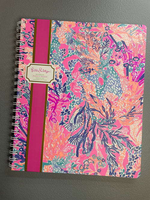 Lilly Pulitzer Notebook "Aquadesiac"