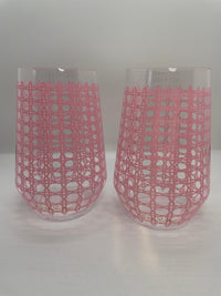 Lilly Pulitzer Acrylic Wine Glass Set