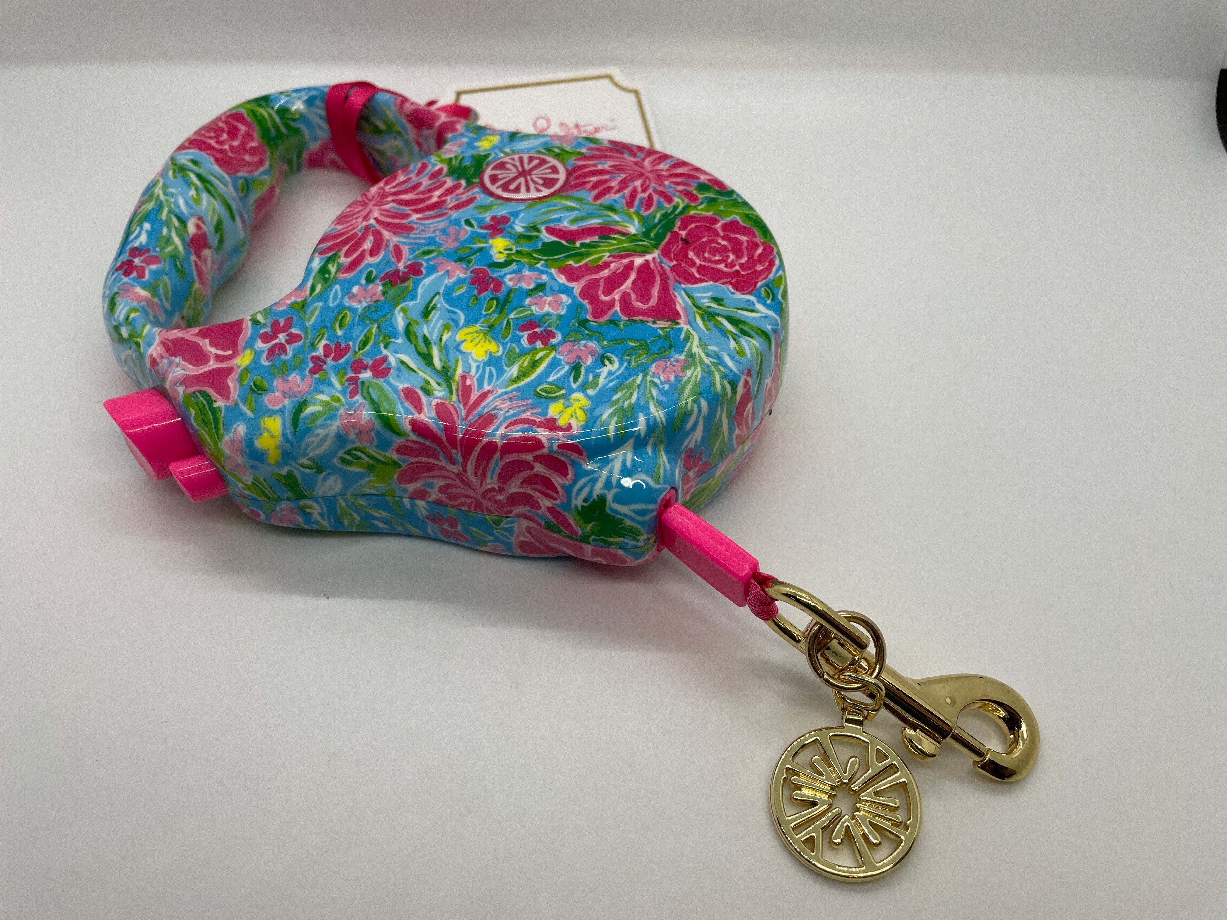 Lilly Pulitzer Retractable Dog Lead