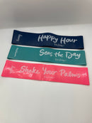 Lilly Pulitzer Resistance Bands Set with Pouch