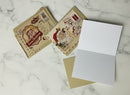 Vintage-Design Christmas Greeting Cards