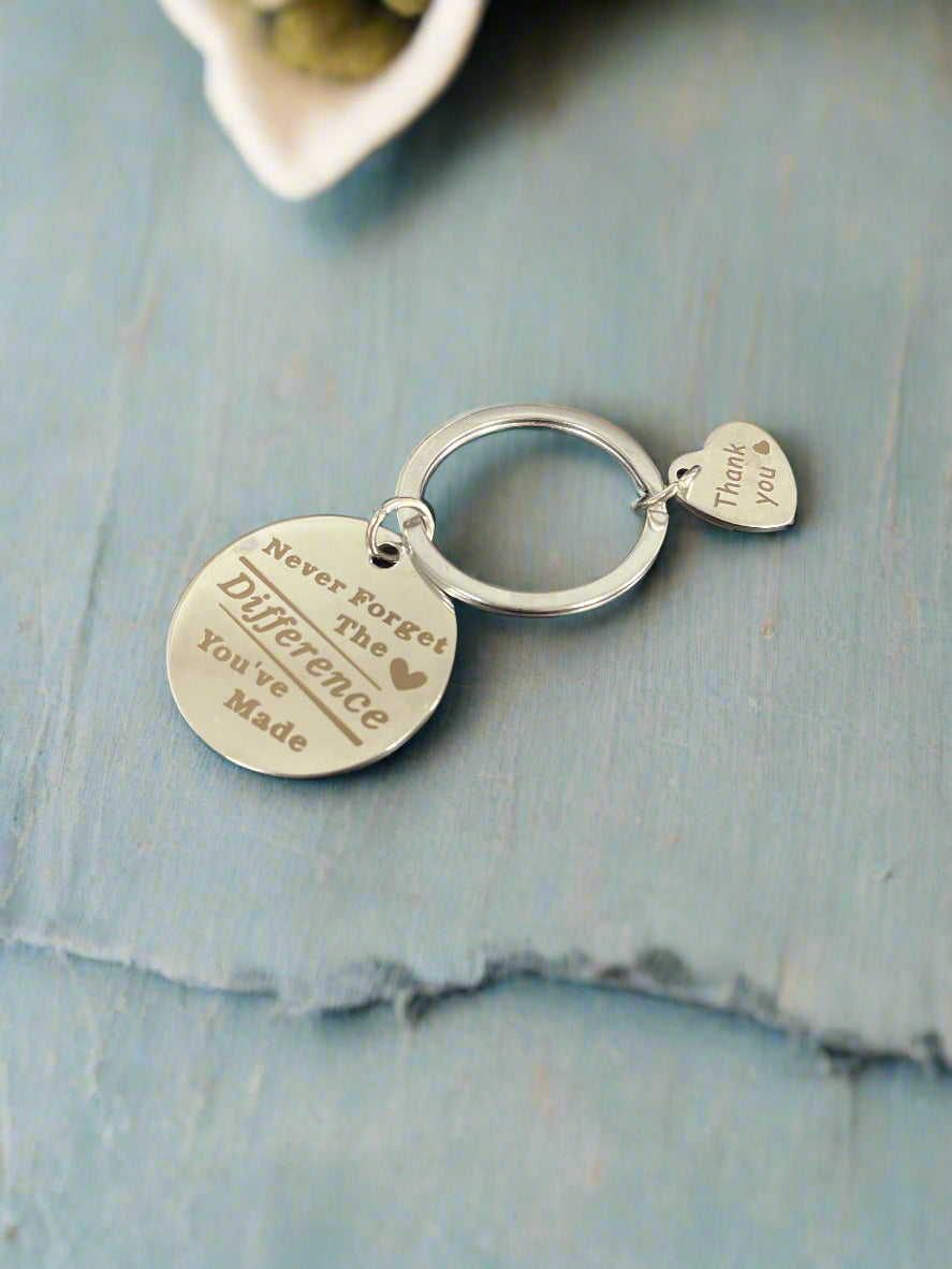 "Thank You" Keychain