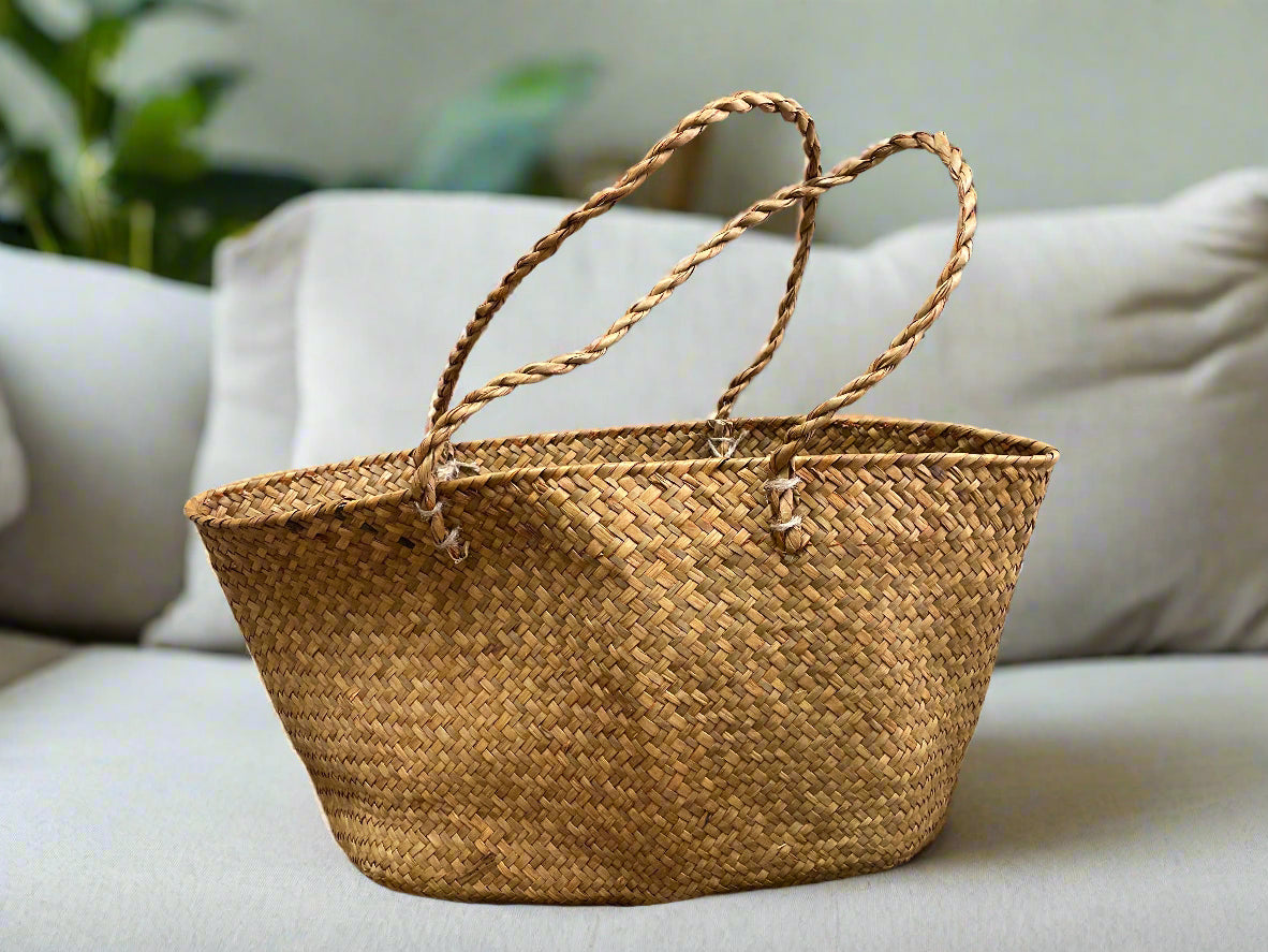 Handmade Woven Tote